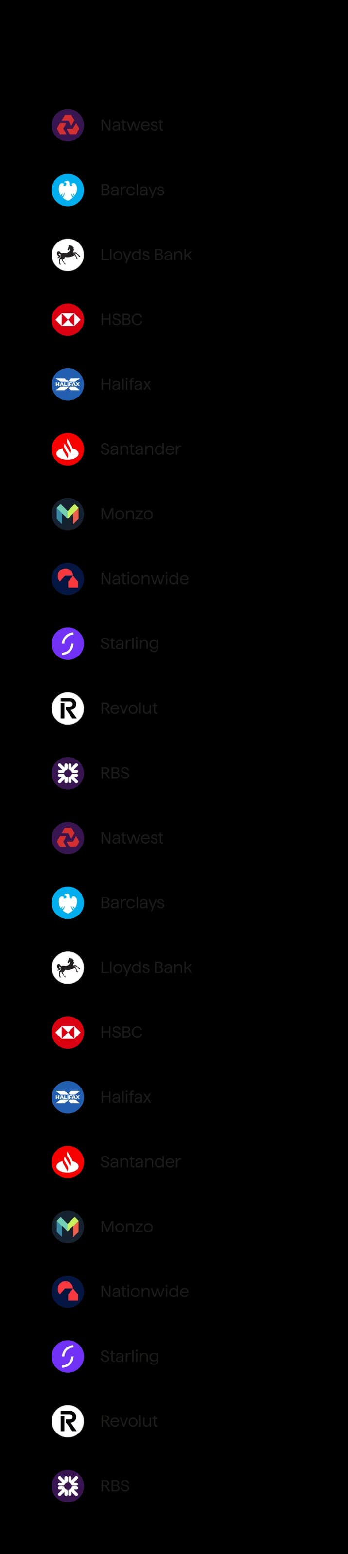 UK banks supported by TapTax: Natwest, Barclays, Lloyds, HSBC, Halifax, Santander, Monzo, Nationwide, Starling, Revolut, RBS and more
